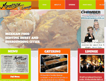 Tablet Screenshot of miguelitosrestaurant.com